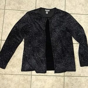 Fancy black Velvet top